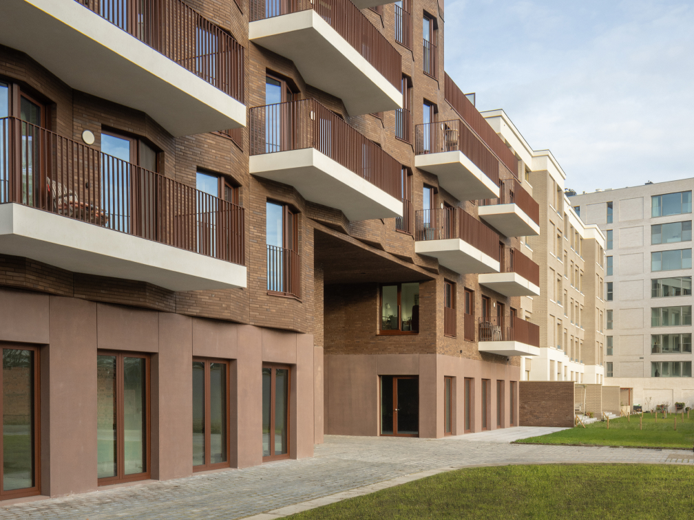 Moderne assistentiewoningen in Mechelen met ruime terrassen
