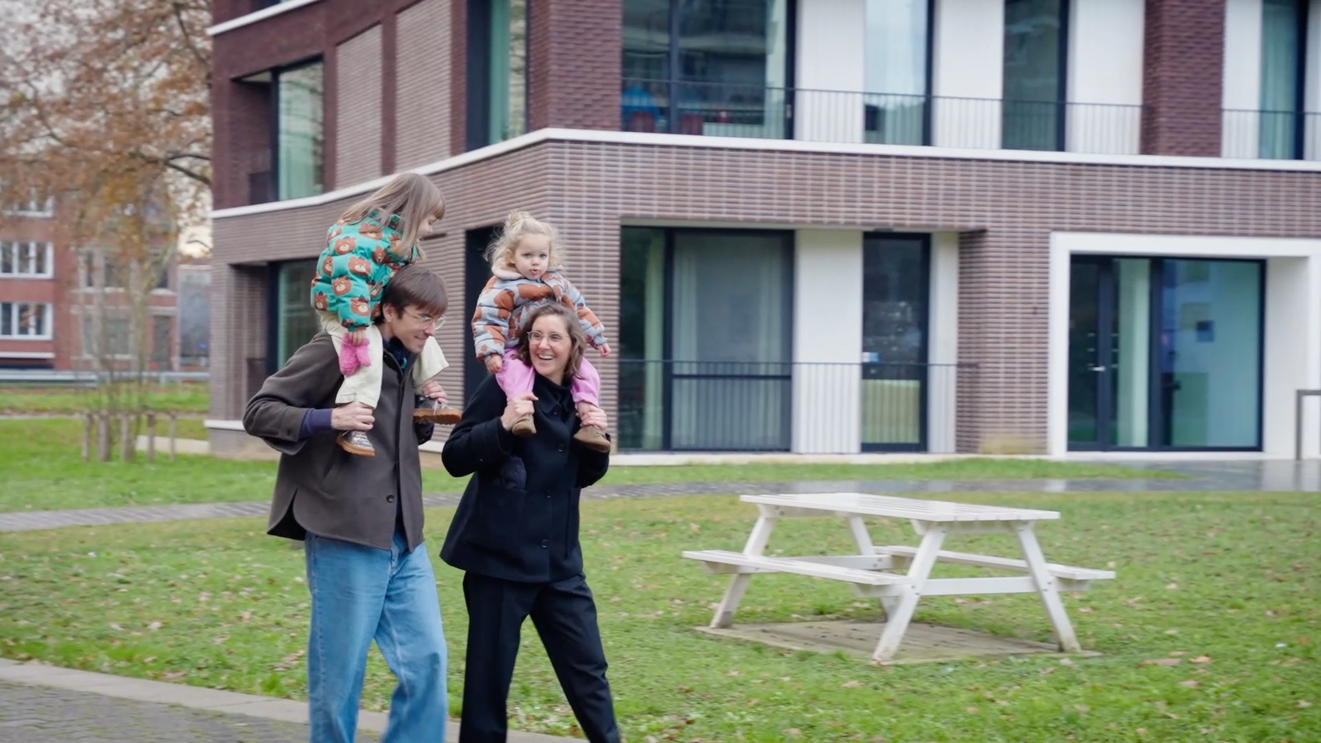 toon en joni, toekomstige bewoners van de cohousing op Komet in Mechelen